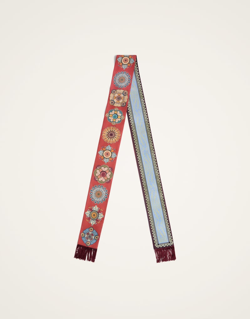 La DoubleJ Skinny Scarf La DoubleJ Skinny Scarf Nucleus Placée Rust SCA0075SIL006NUC06OR04