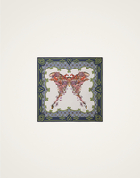 La DoubleJ Foulard 45 La DoubleJ Foulard 45 Mariposa Placée Celeste SCA0065SIL006MAR07BU12