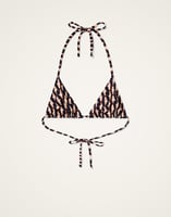 La DoubleJ Triangle Bikini Top La DoubleJ Triangle Bikini Top Pesciolini Blue SWI0003LYC001PES04BU03