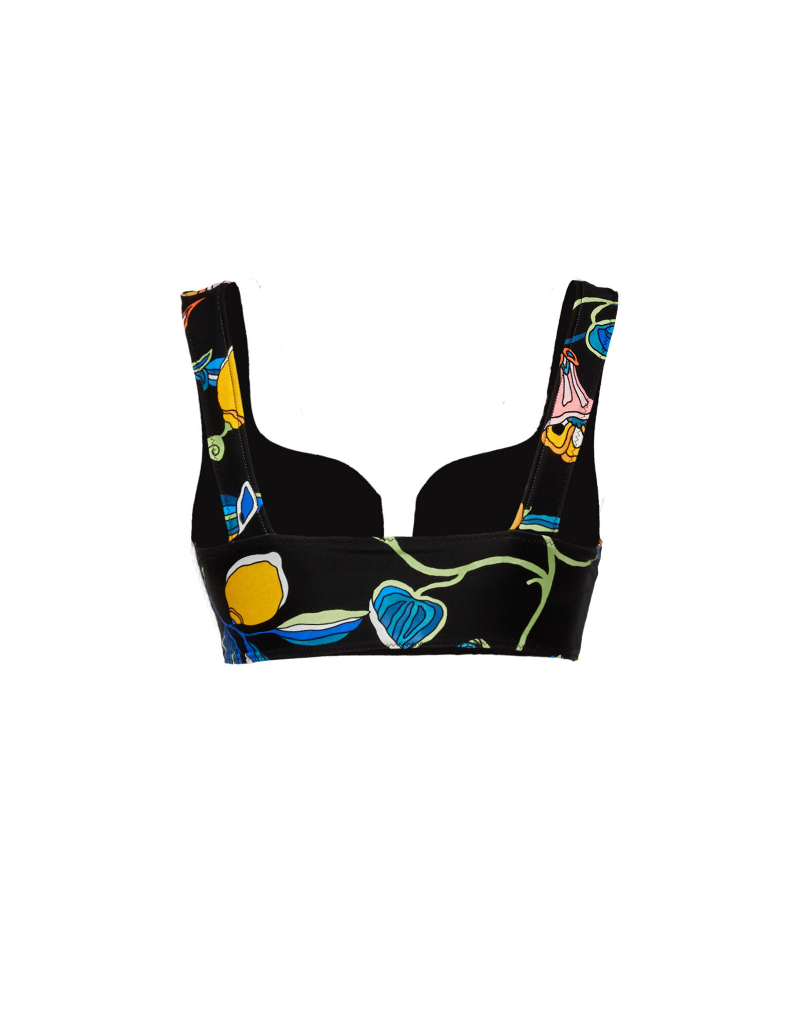 La DoubleJ Barbarella Bikini Top Borboni SWI0049LYC001BRN01BL01