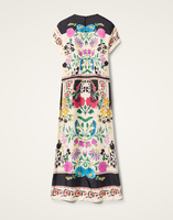 La DoubleJ Swing Dress La DoubleJ Swing Dress Plaza Placée Ivory DRE0128SIL006PLA04WH04