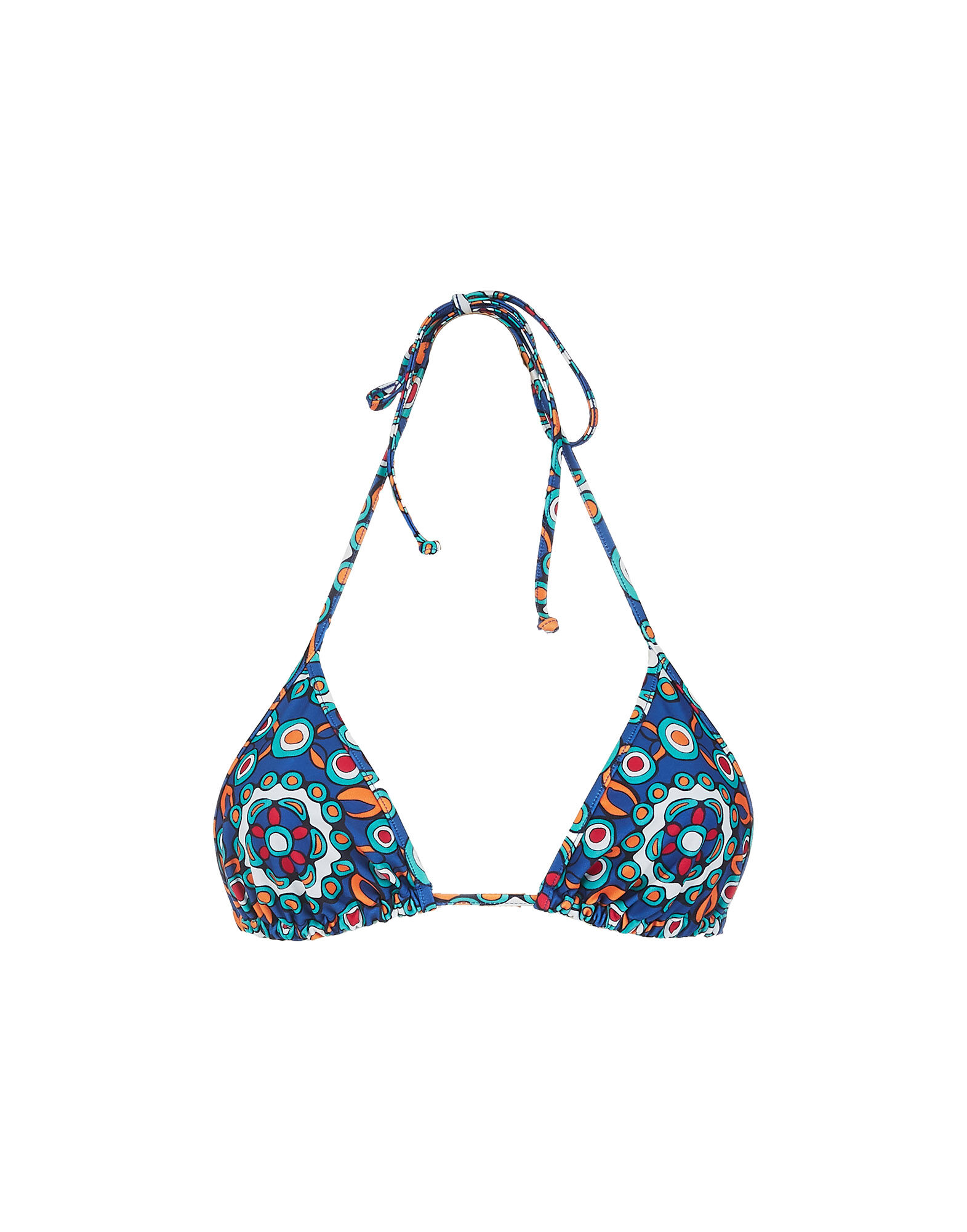 LaDoubleJ Triangle Bikini Top Kaleidoscope Bluette SWI0003LYC001KAL0007