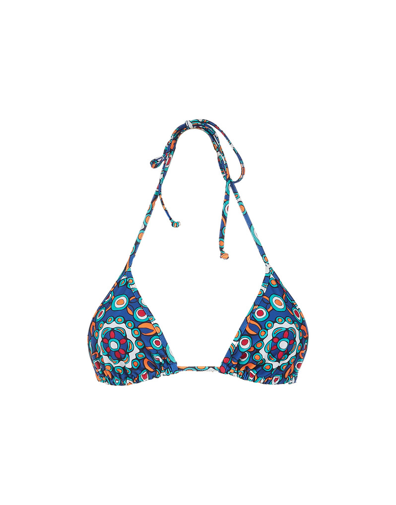 LaDoubleJ Triangle Bikini Top LaDoubleJ Triangle Bikini Top Kaleidoscope Bluette SWI0003LYC001KAL0007