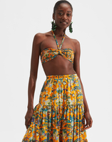 LaDoubleJ 3-Way Bandeau Top LaDoubleJ 3-Way Bandeau Top Tree Of Life Arancio SWI0021LYC001TFL0004