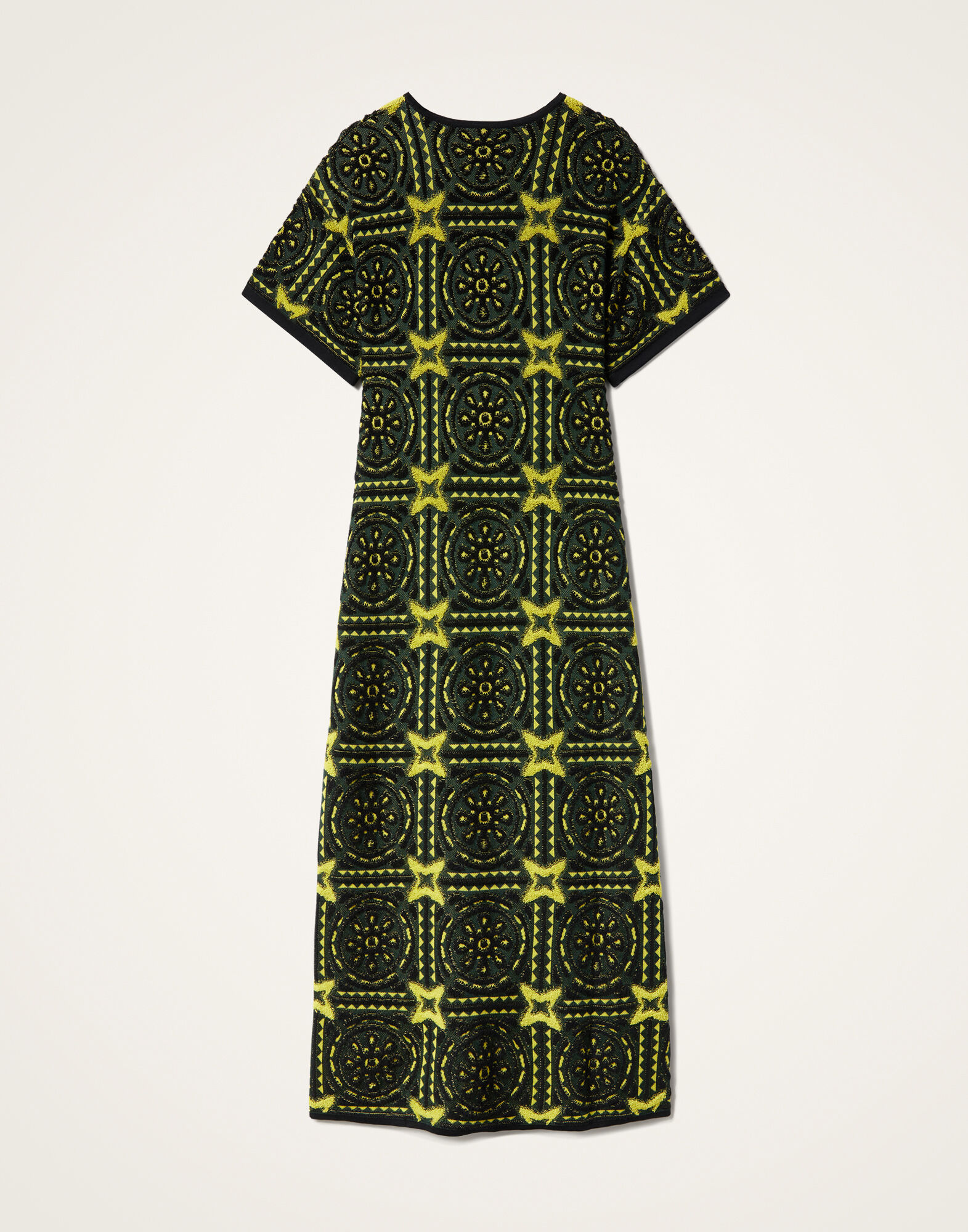 La DoubleJ Sole Star Dress Multicolor Green & Yellow DRE0938KNI160VA373GR02