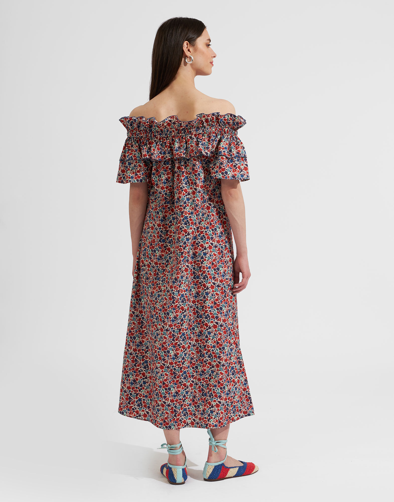 La DoubleJ Breakfast Dress Zia DRE0331COT039ZIA01BU03