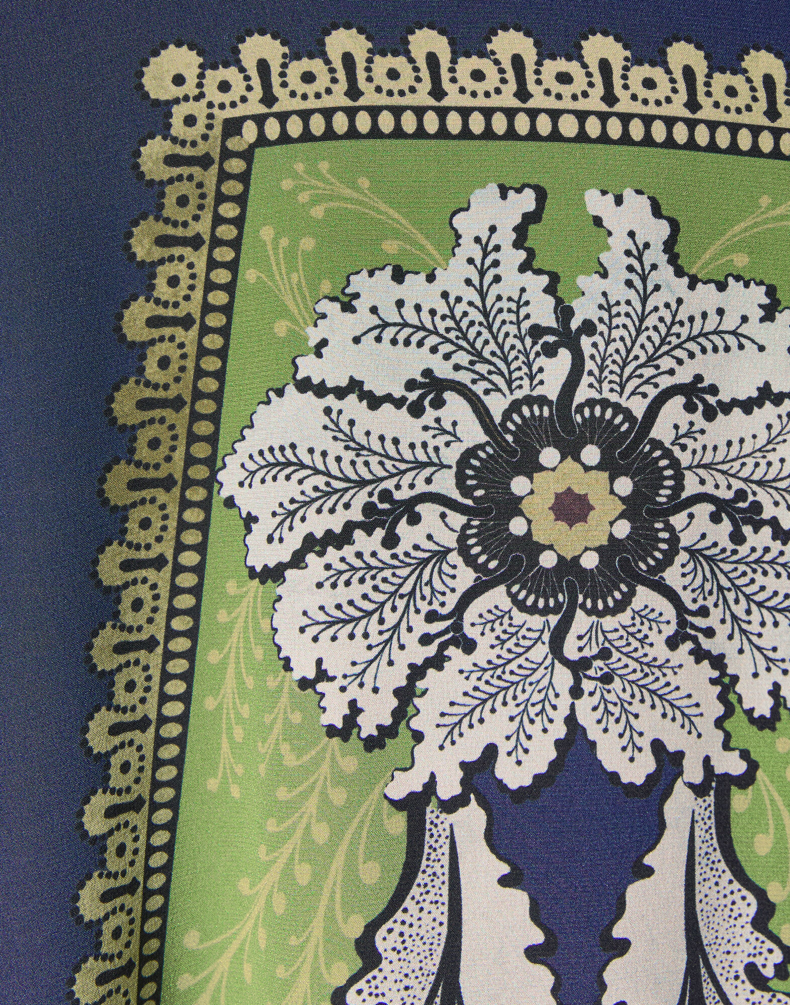 La DoubleJ Cherie Scarf Dress Bounty Plac&eacute;e Navy DRE0936CRE002BOU01BU06