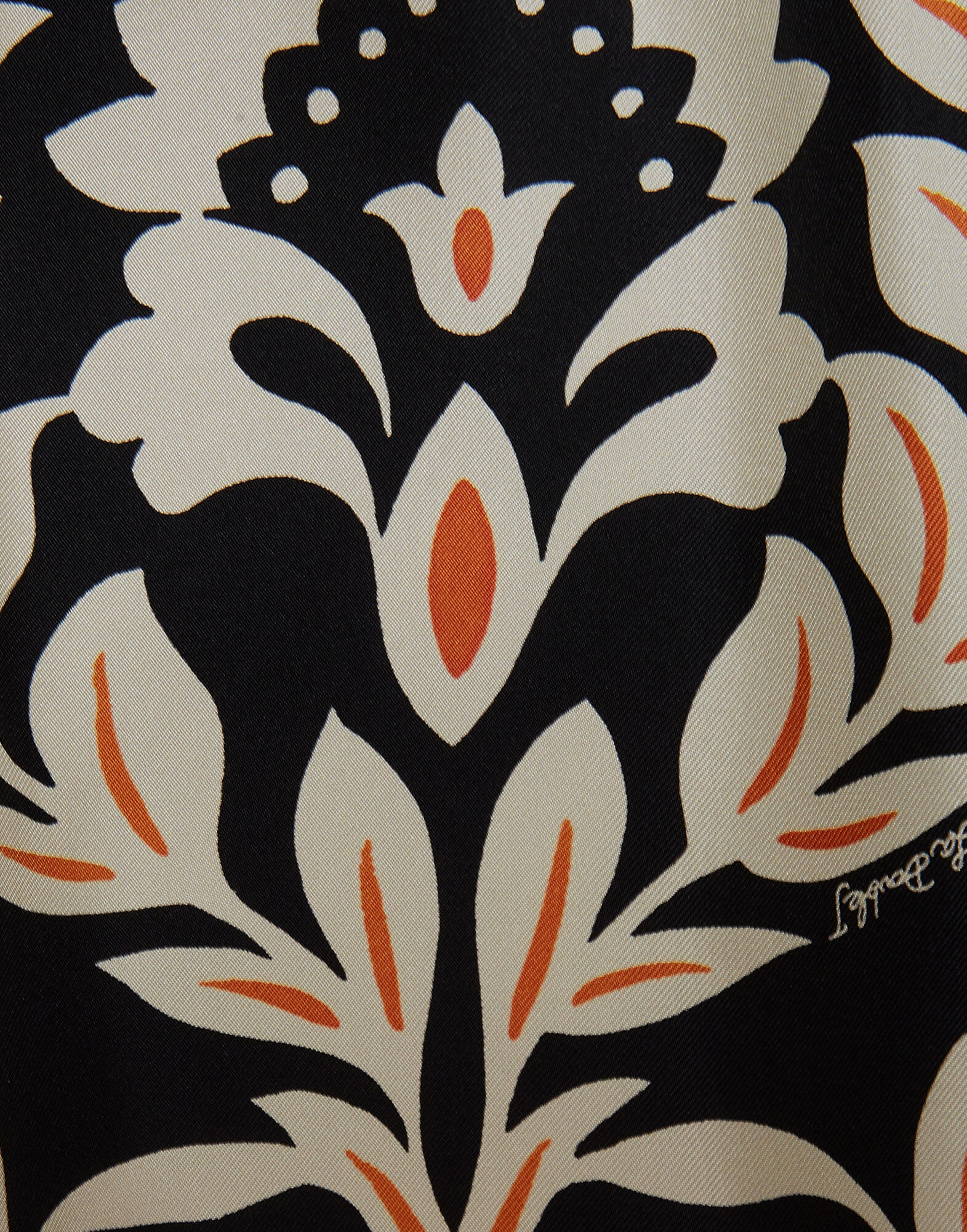 La DoubleJ Charming Top Ghirlanda Black TOP0021SIL001GHI01BL01