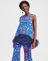 LaDoubleJ La Scala Top (With Feathers) LaDoubleJ La Scala Top (With Feathers) Heckfield TOP0013COT005HEC0001