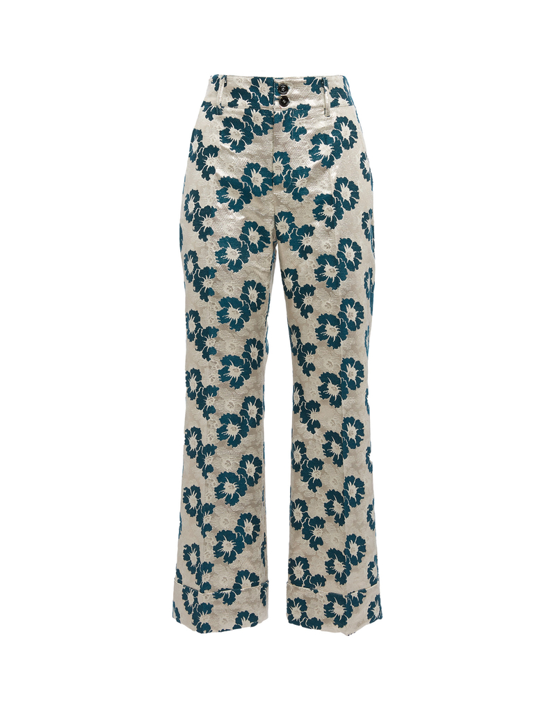 La DoubleJ Hendrix Pants La DoubleJ Hendrix Pants Pansy Party Jacquard TRO0014JAC027PAN0003