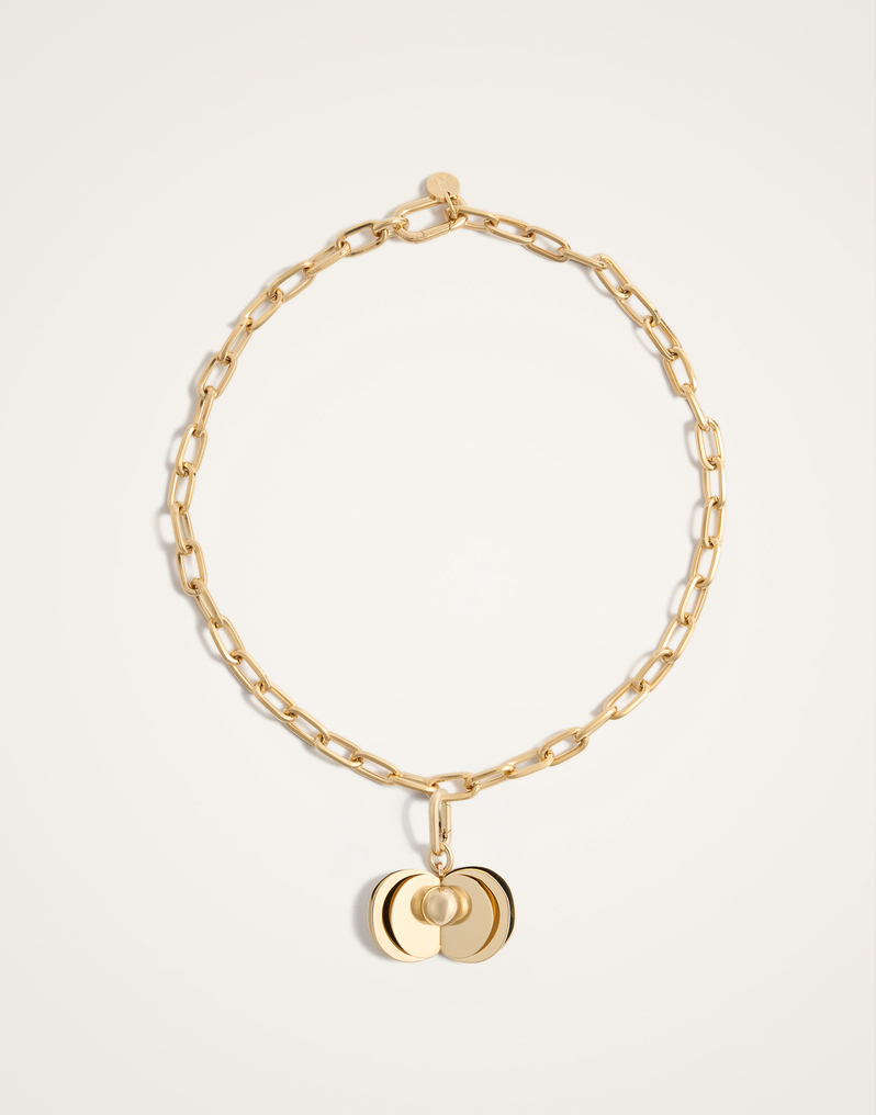 La DoubleJ Aura Charm La DoubleJ Aura Charm 24K Gold Plate CHM0020BRA003SOLIDYE05