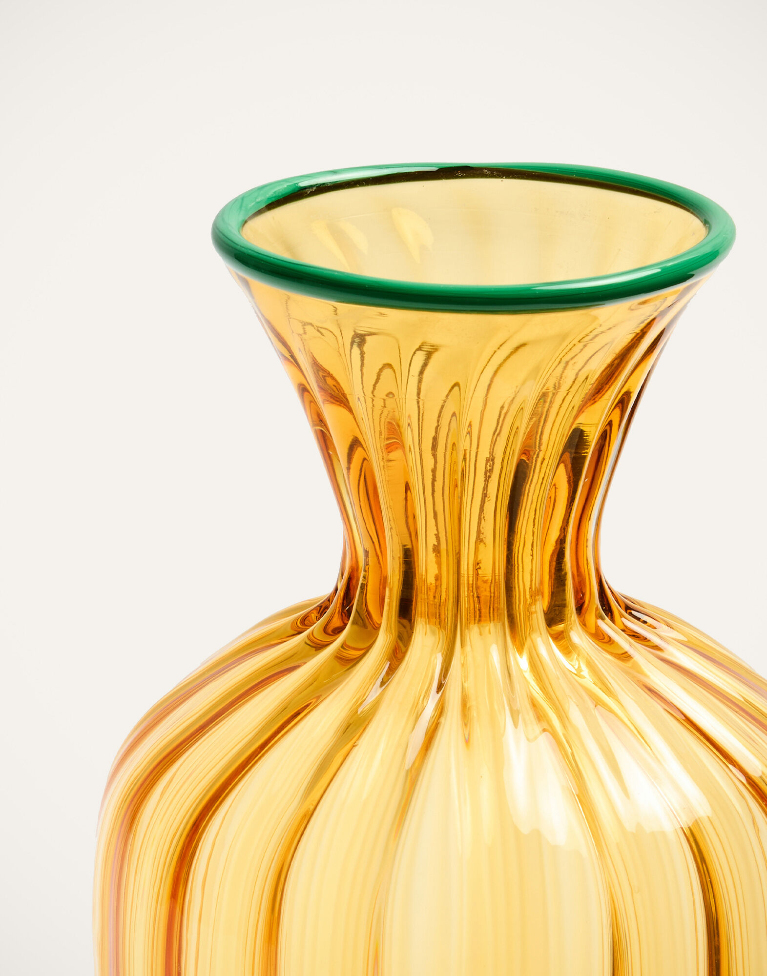 La DoubleJ Murano Carafe Solid Amber CAR0007MUR001SOLIDYE10