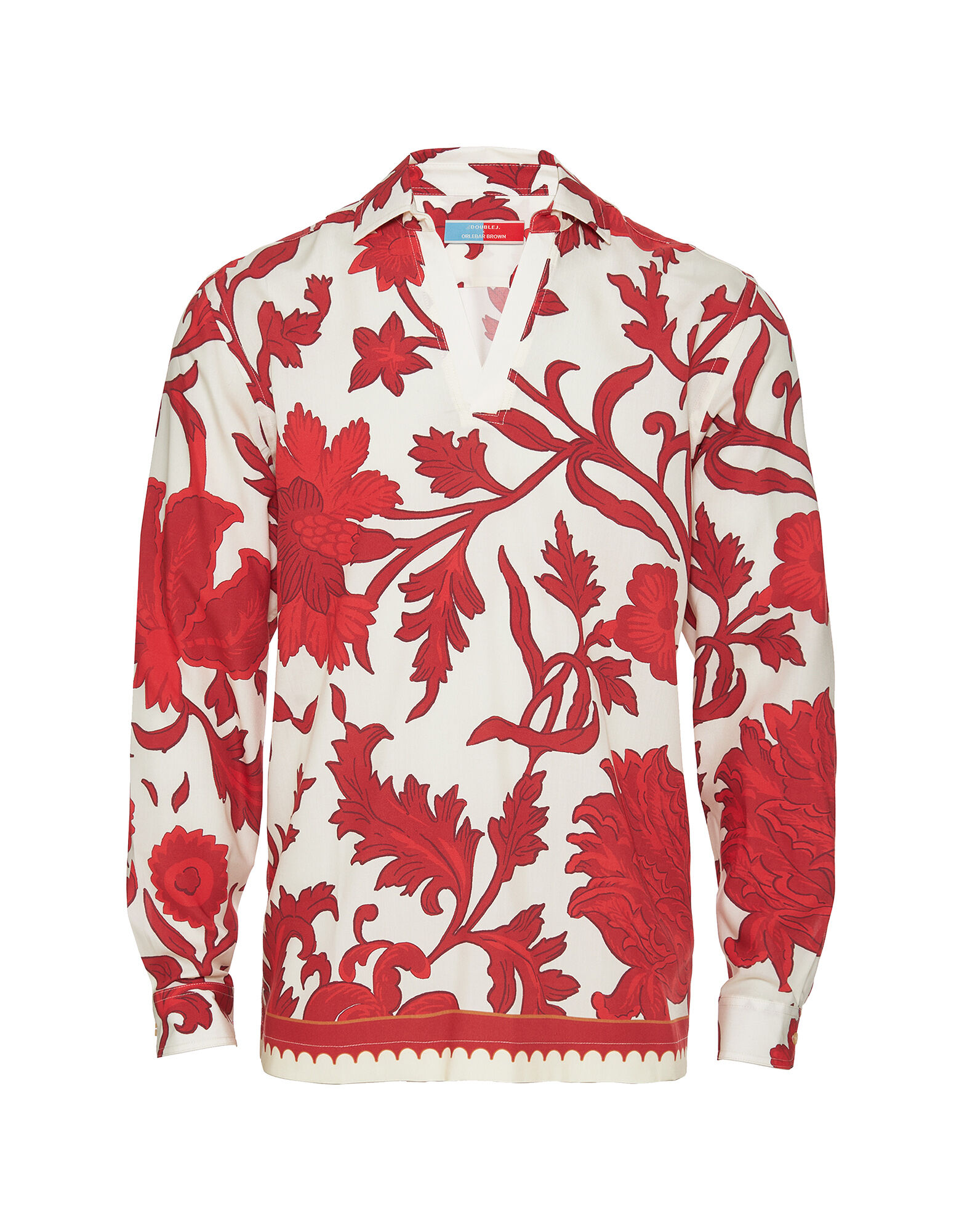 La DoubleJ Ridley Shirt Dragonflower Red SHI0119LYO001DRE01RE01