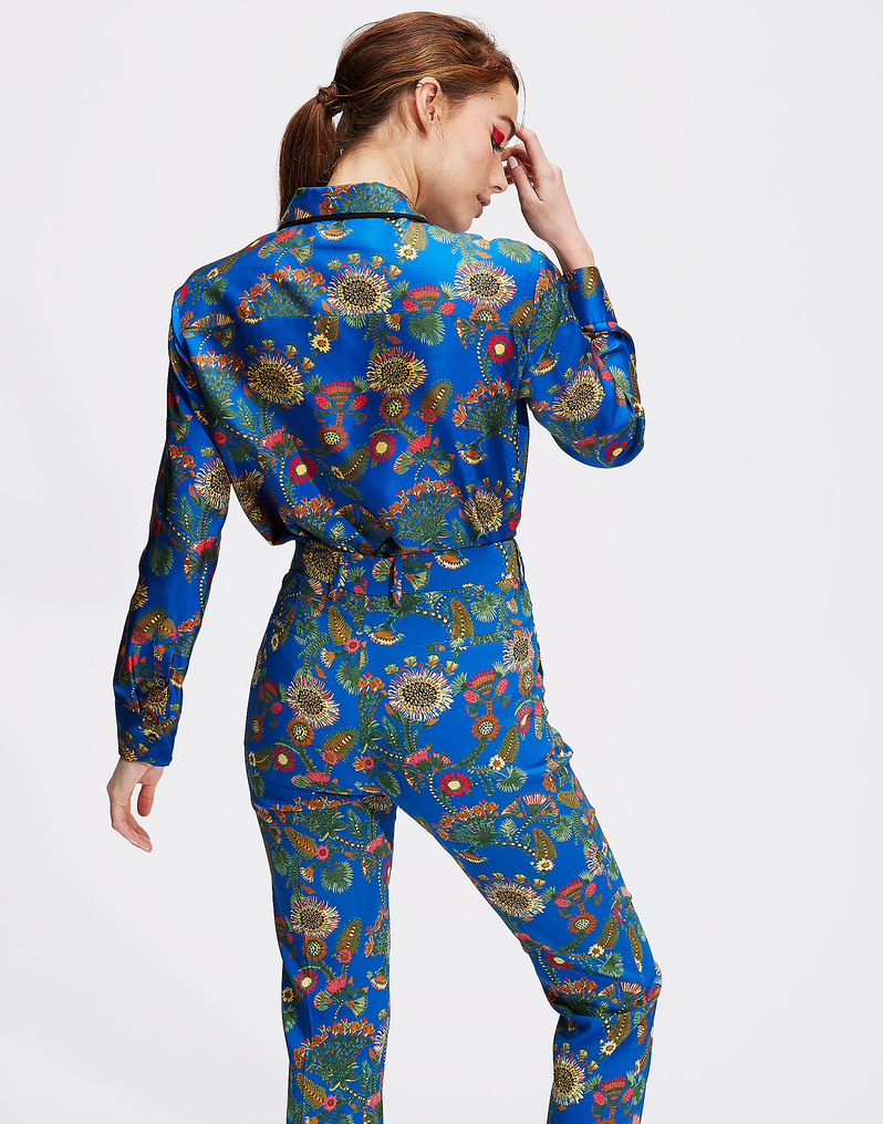 LaDoubleJ Rodeo Shirt LaDoubleJ Rodeo Shirt Thistle Blu SHI0025SIL001THI0002
