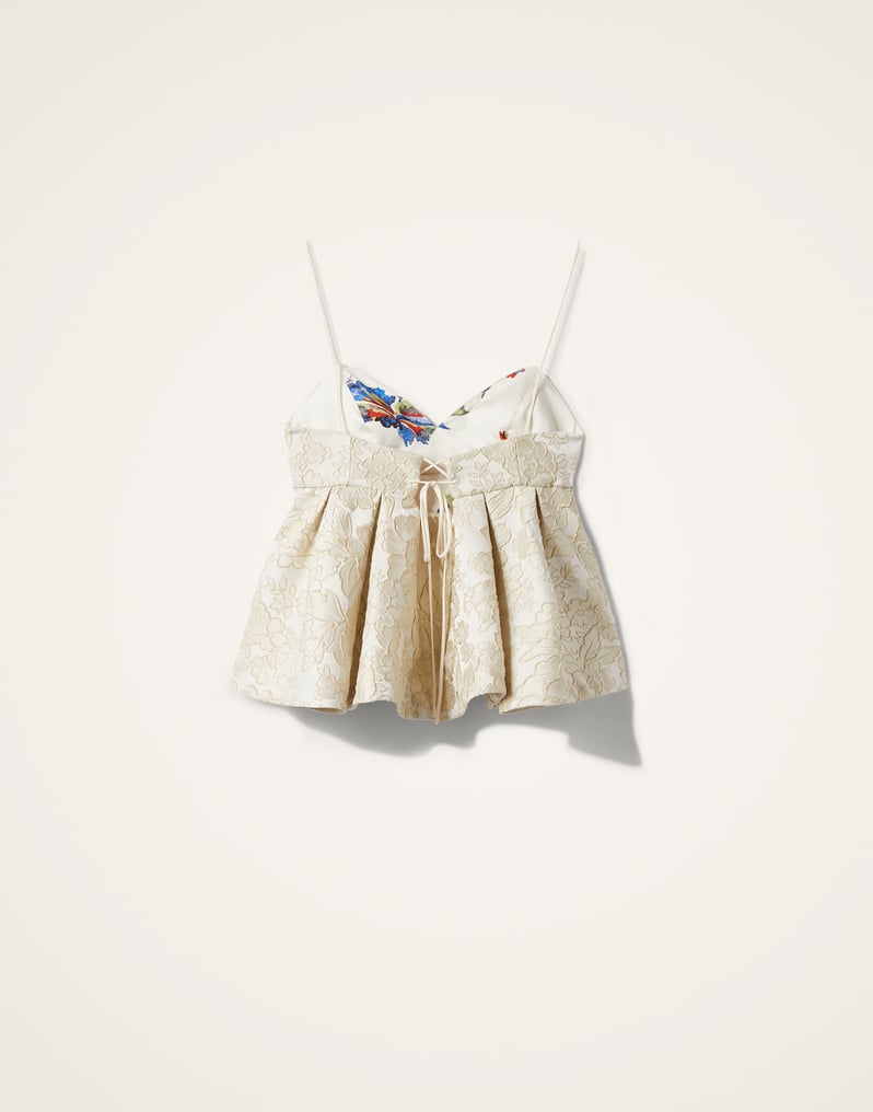 La DoubleJ Satine Top La DoubleJ Satine Top Peony Ivory TOP0158JCQ111PEO04WH04