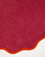 La DoubleJ Cloud Placemat Set Of 2 La DoubleJ Cloud Placemat Set Of 2 Rainbow Raspberry TBM0003LIN006RAI0029