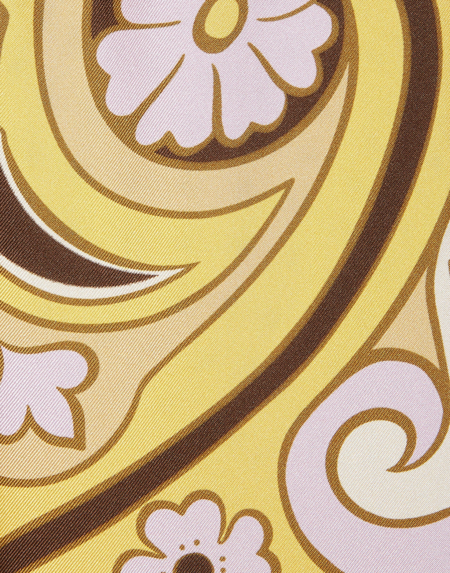 La DoubleJ Palazzo Pants Spells Plac&eacute;e Yellow TRO0026SIL006SPE01YE02