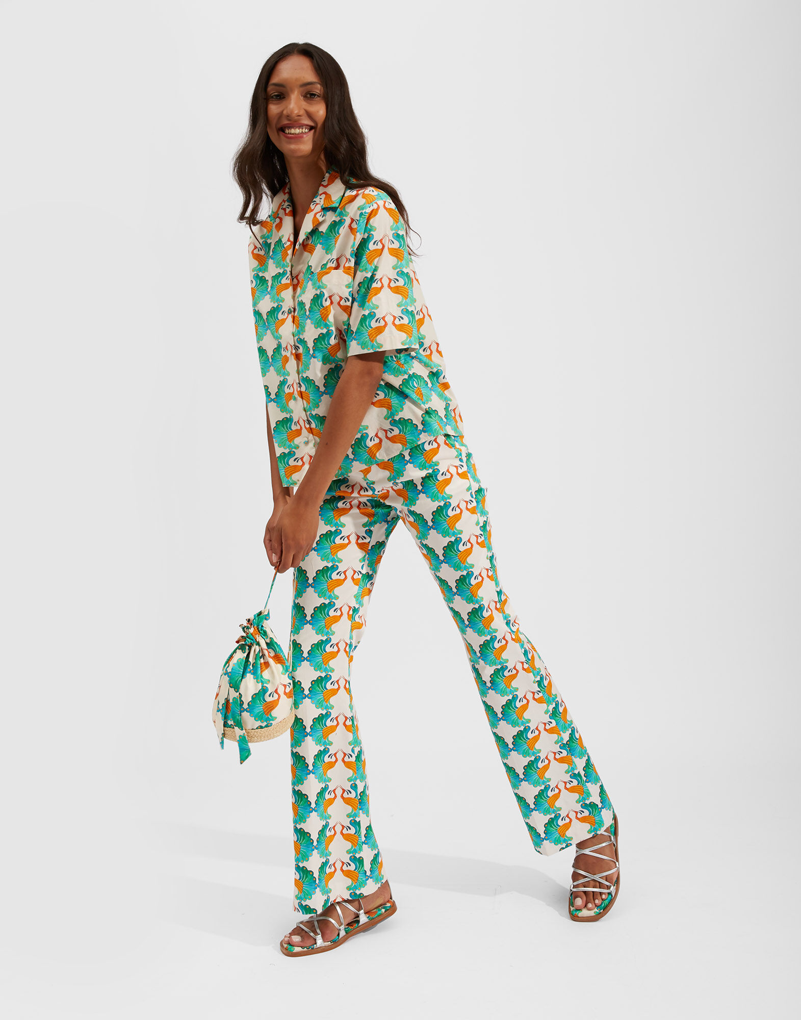 La DoubleJ Boxy Shirt Kissers SHI0064COT001KIS0001