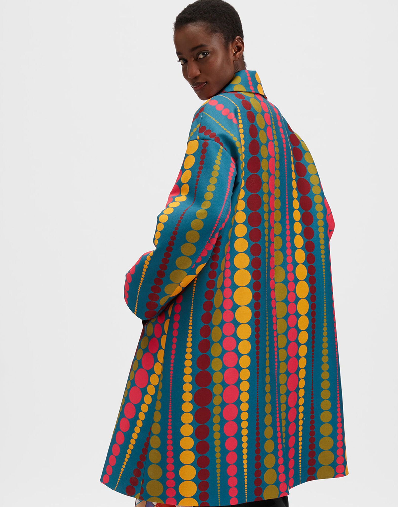 La DoubleJ Boxy Coat Bubbles JAC0014CAD001BUB0001