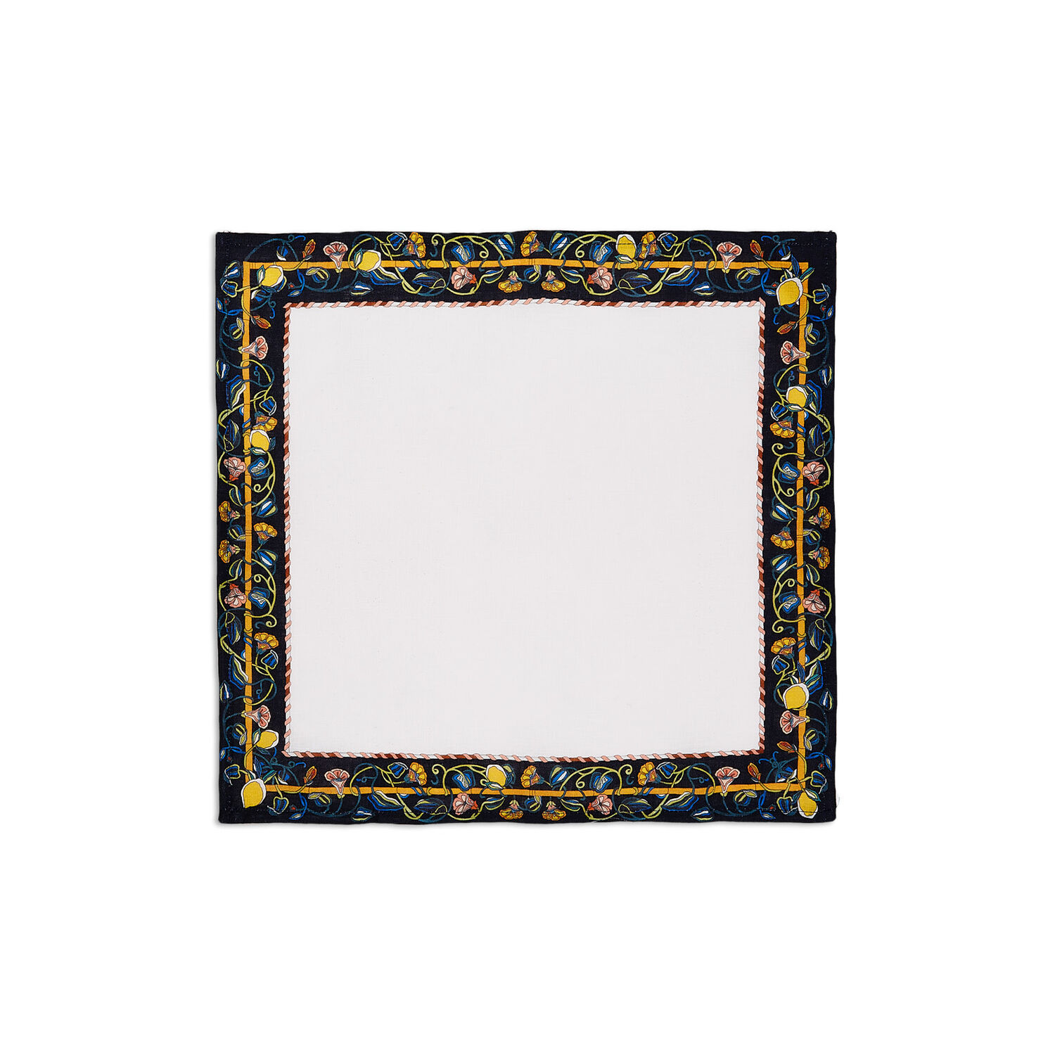 La Doublej Large Napkins Set Of 2 In Borboni Blue