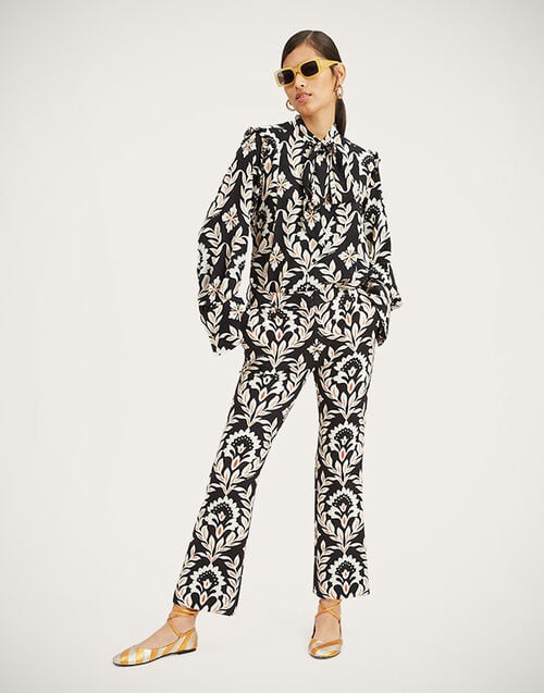 La DoubleJ 24/7 Pants Ghirlanda Black TRO0069JER034GHI01BL01