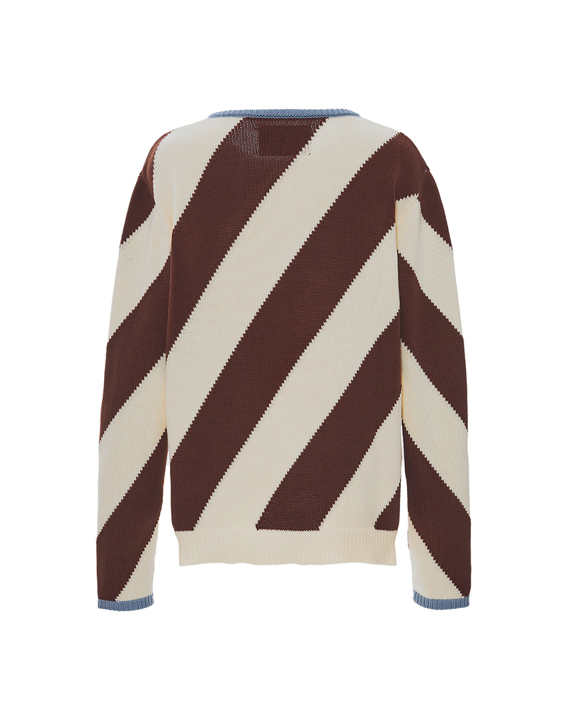 La DoubleJ Veneziana Sweater La DoubleJ Veneziana Sweater Chocolate PUL0154KNI086VA176BR07