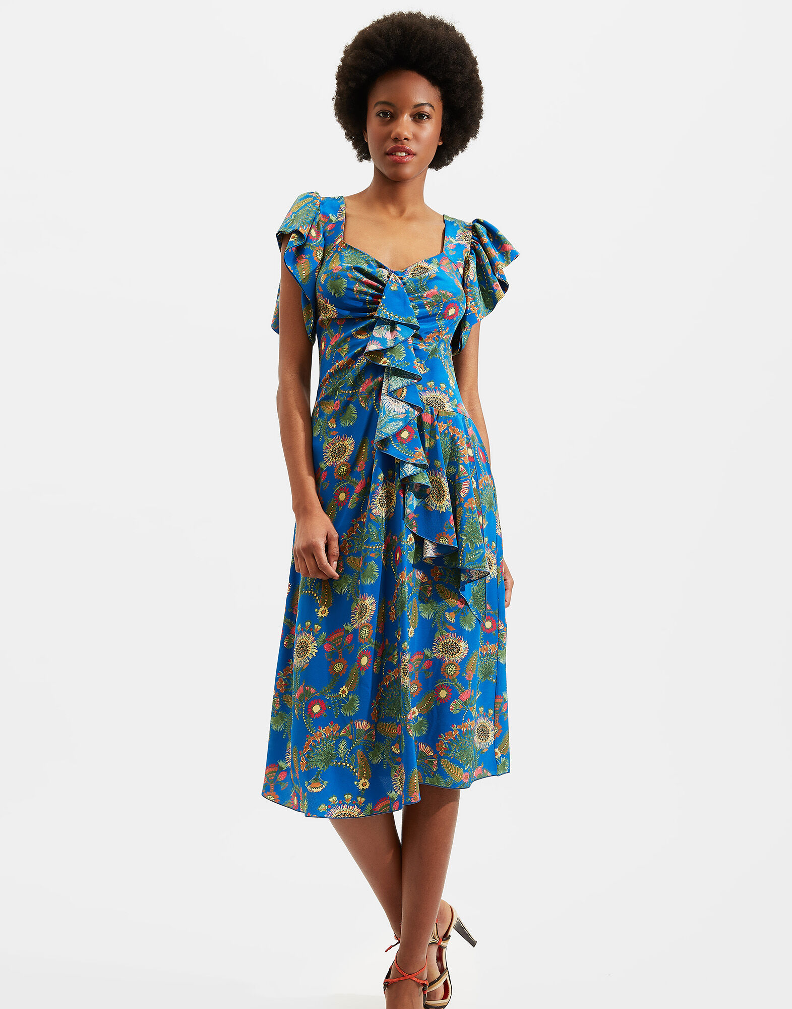 LaDoubleJ Date Night Dress Thistle Blu DRE0112CRE001THI0002