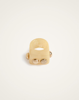 La DoubleJ Nefertiti Ring La DoubleJ Nefertiti Ring Solid Cream RIN0004POL005SOLIDWH03