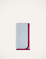 La DoubleJ Large Napkins Set Of 2 La DoubleJ Large Napkins Set Of 2 Rainbow Celeste NAP0010LIN006RAI0022