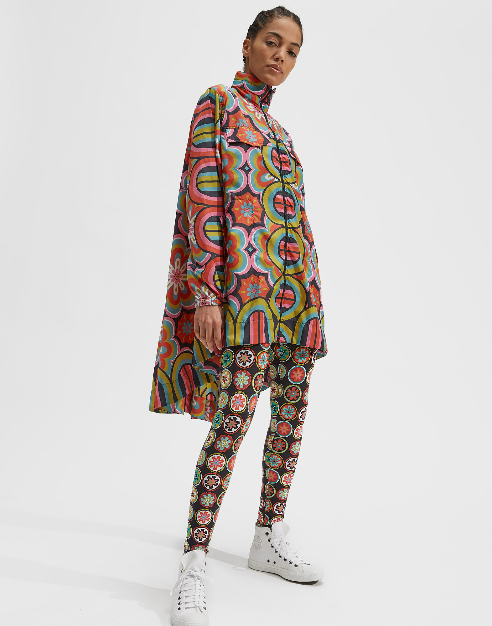 LaDoubleJ Rain Parka Ciccio Rosso JAC0028NYL004CIC0004