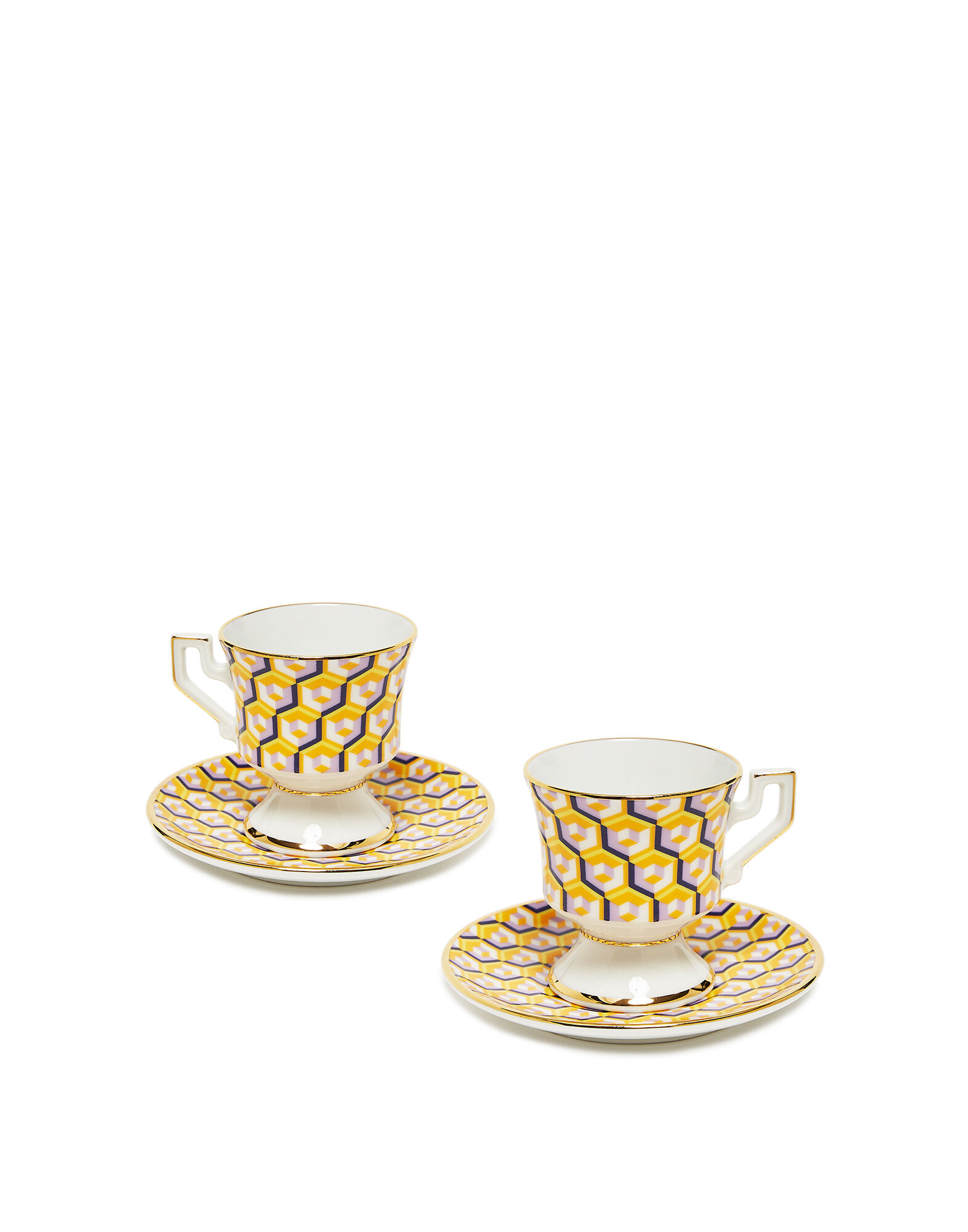 Espresso Cup & Saucer Set of 2 in Libellula - Homeware