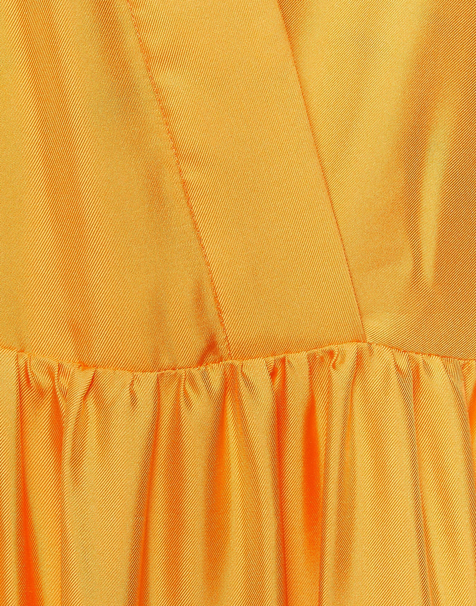 La DoubleJ The J Dress Solid Orange DRE0435SIL001ORA0004