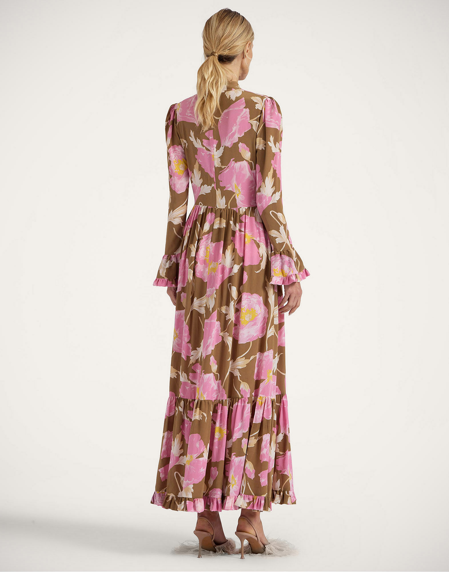 La DoubleJ Visconti Dress Sylph Khaki DRE0041CRE001SYL01GR07