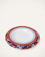 La DoubleJ Soup And Dinner Plates Set La DoubleJ Soup And Dinner Plates Set Roman Holiday Vino DIS0064CER001RHY0001