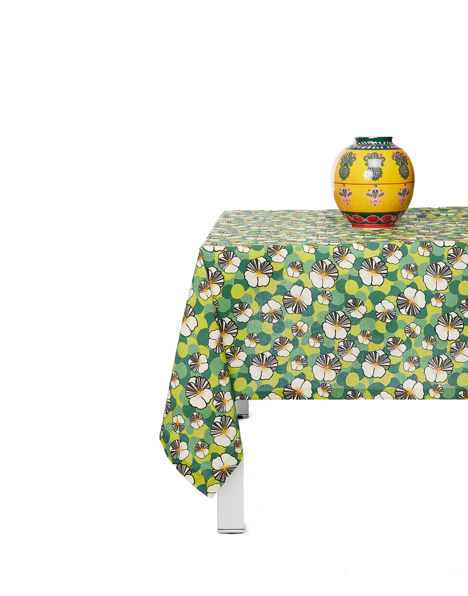La DoubleJ Housewives Square Tablecloth (180x180) Ninfea TBC0001LIN001NIN0001