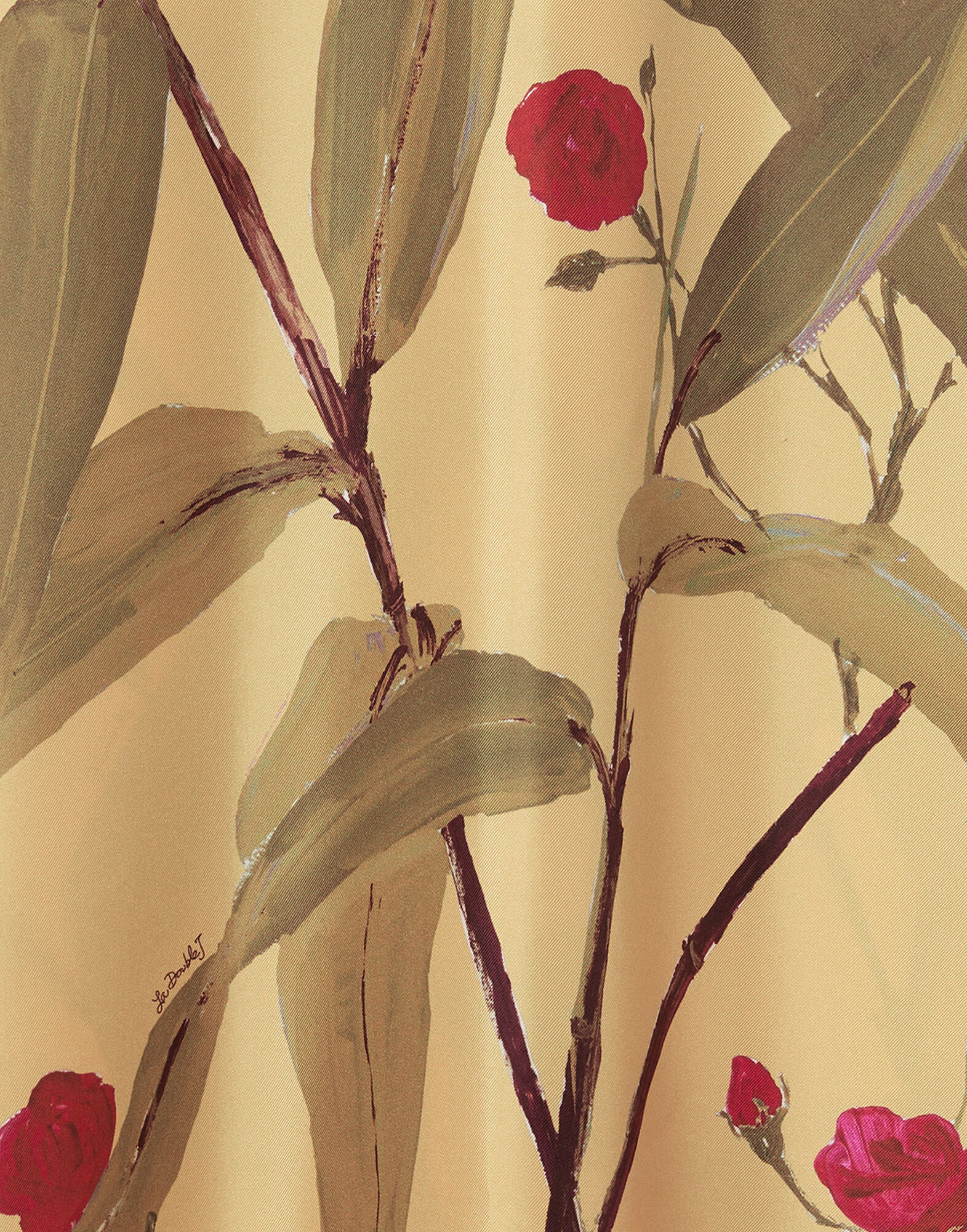 La DoubleJ Swing Dress Bamboo Yellow DRE0001SIL001BMB01YE02