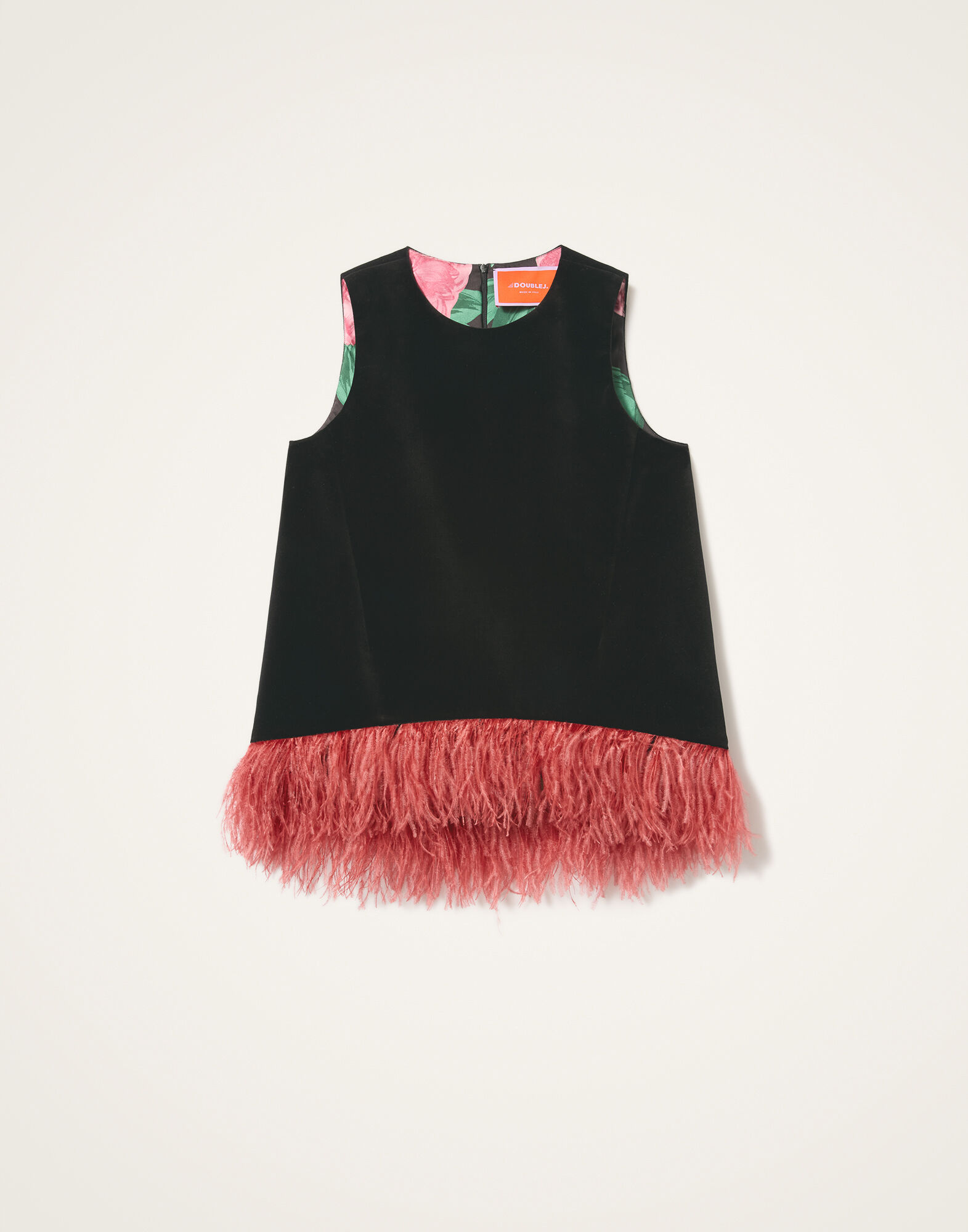 La DoubleJ La Scala Top Solid Black TOP0013VEL011SOLIDBL05