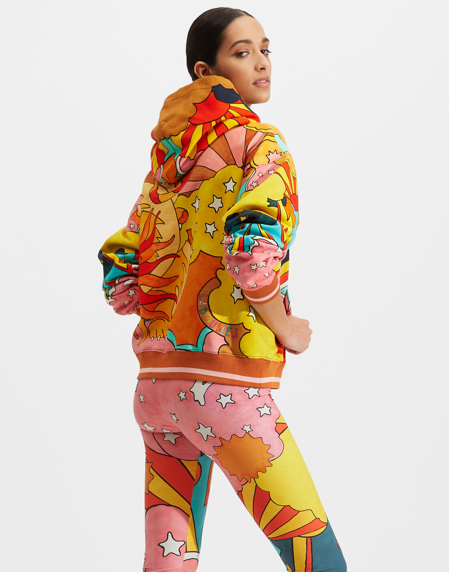 La DoubleJ Sweatshirt Galactic Plac&eacute;e SWE0006JER015GAL0004