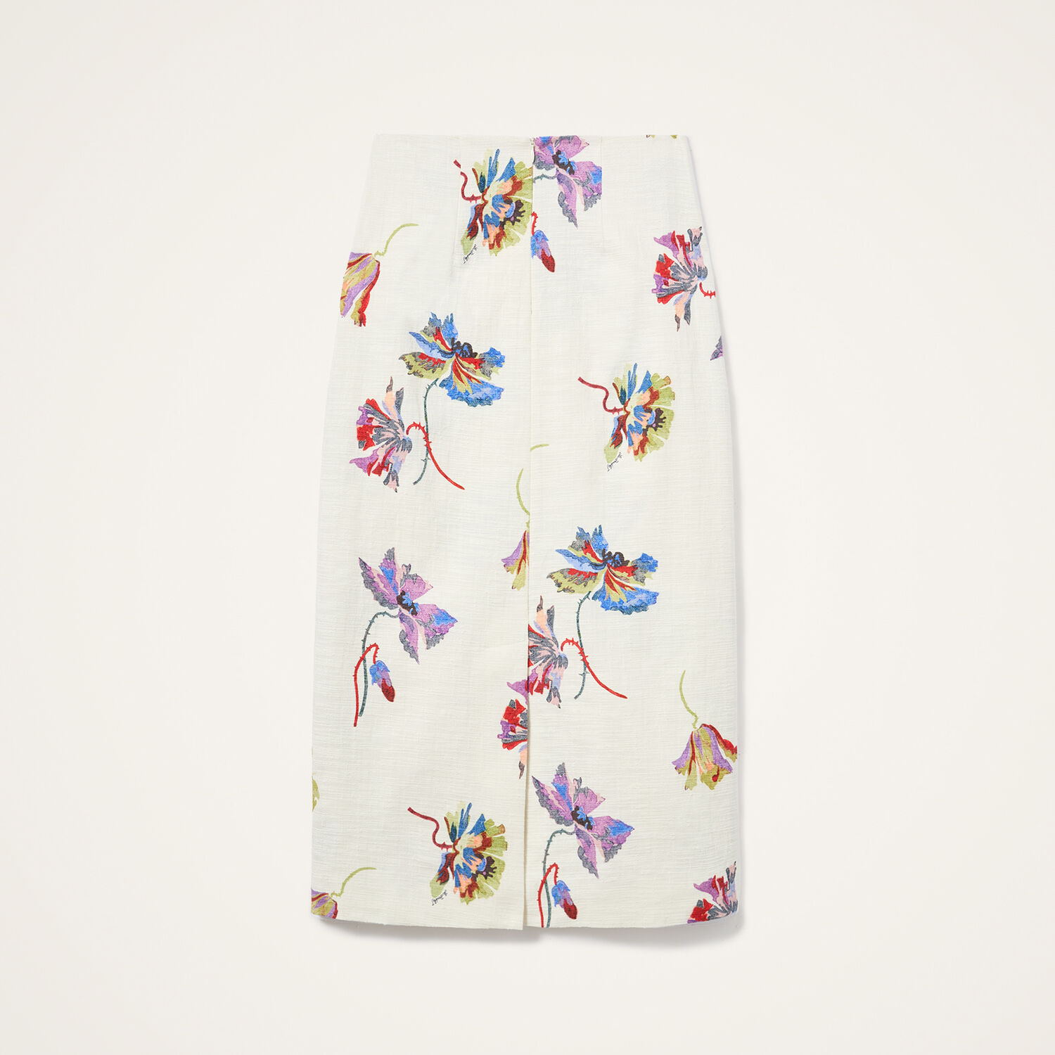 La Doublej Pencil Skirt In White