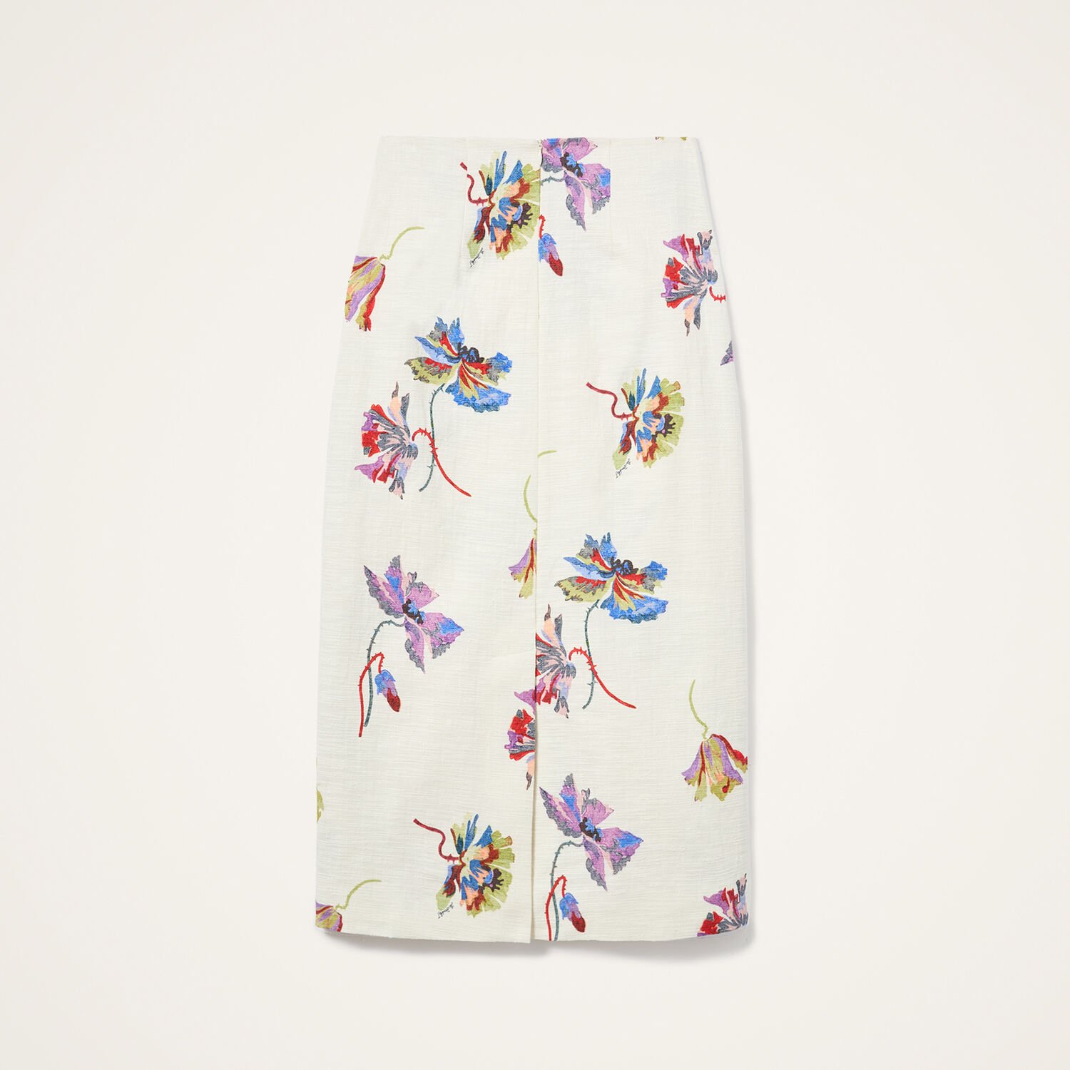 La Doublej Pencil Skirt In White