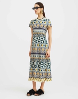 La DoubleJ Sporty Swing Dress La DoubleJ Sporty Swing Dress Casareale Small Placèe Cream DRE0247JER002REA02WH03