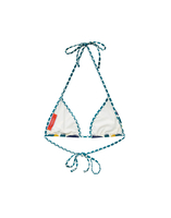 La DoubleJ Bikini Top La DoubleJ Bikini Top Blue Solar Placée SWI0032LYC003SOL0005