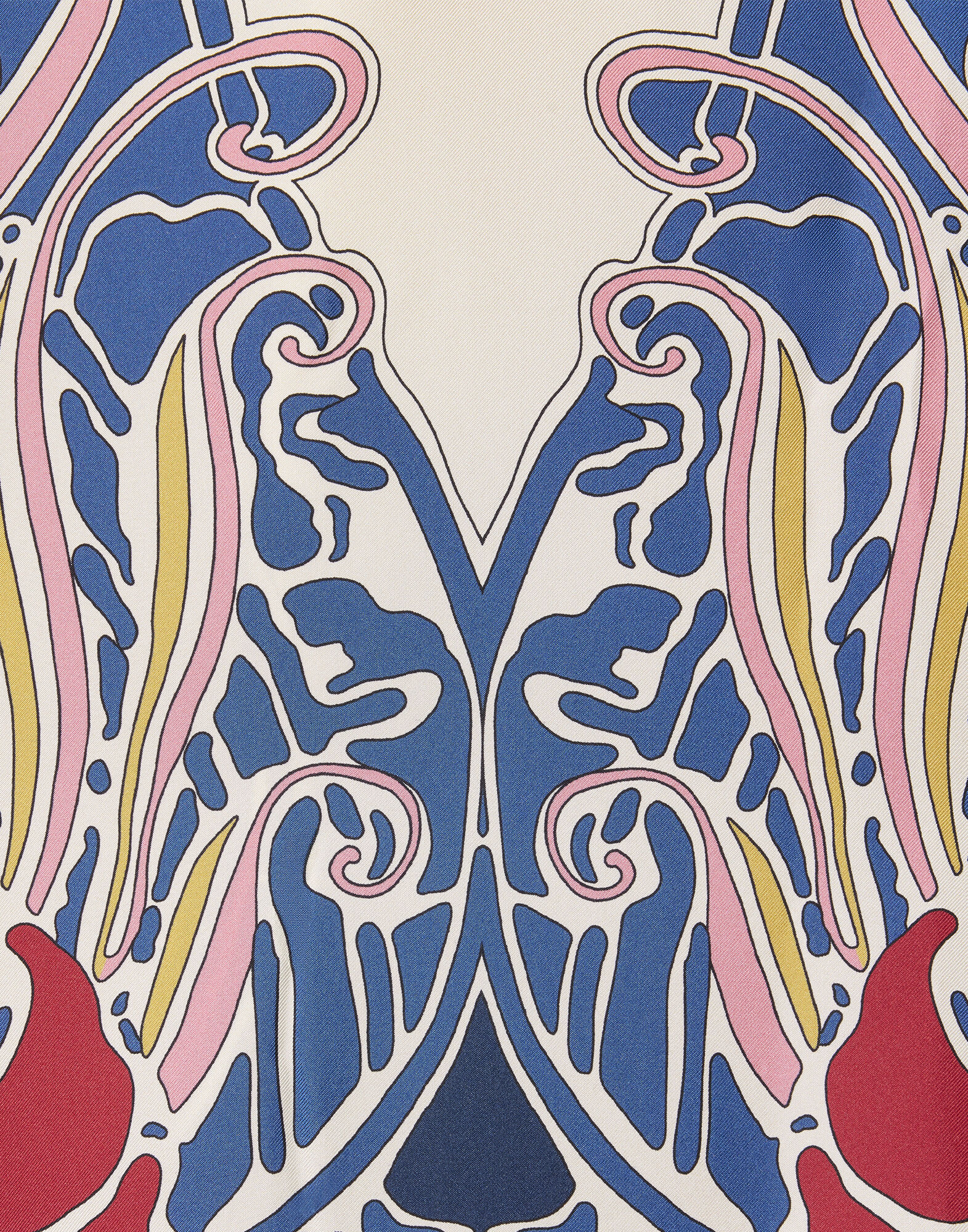 La DoubleJ The Kaftan Lemuria Plac&eacute;e Blue DRE0564SIL006LEM02BU03