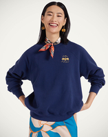 La DoubleJ The Biggie Concert Sweatshirt La DoubleJ The Biggie Concert Sweatshirt Bug Off Blue SWE0041JER060BUG01BU03