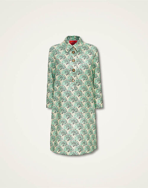 La DoubleJ Short Artemis Dress Fans Mint DRE0180COT005FAN01GR11