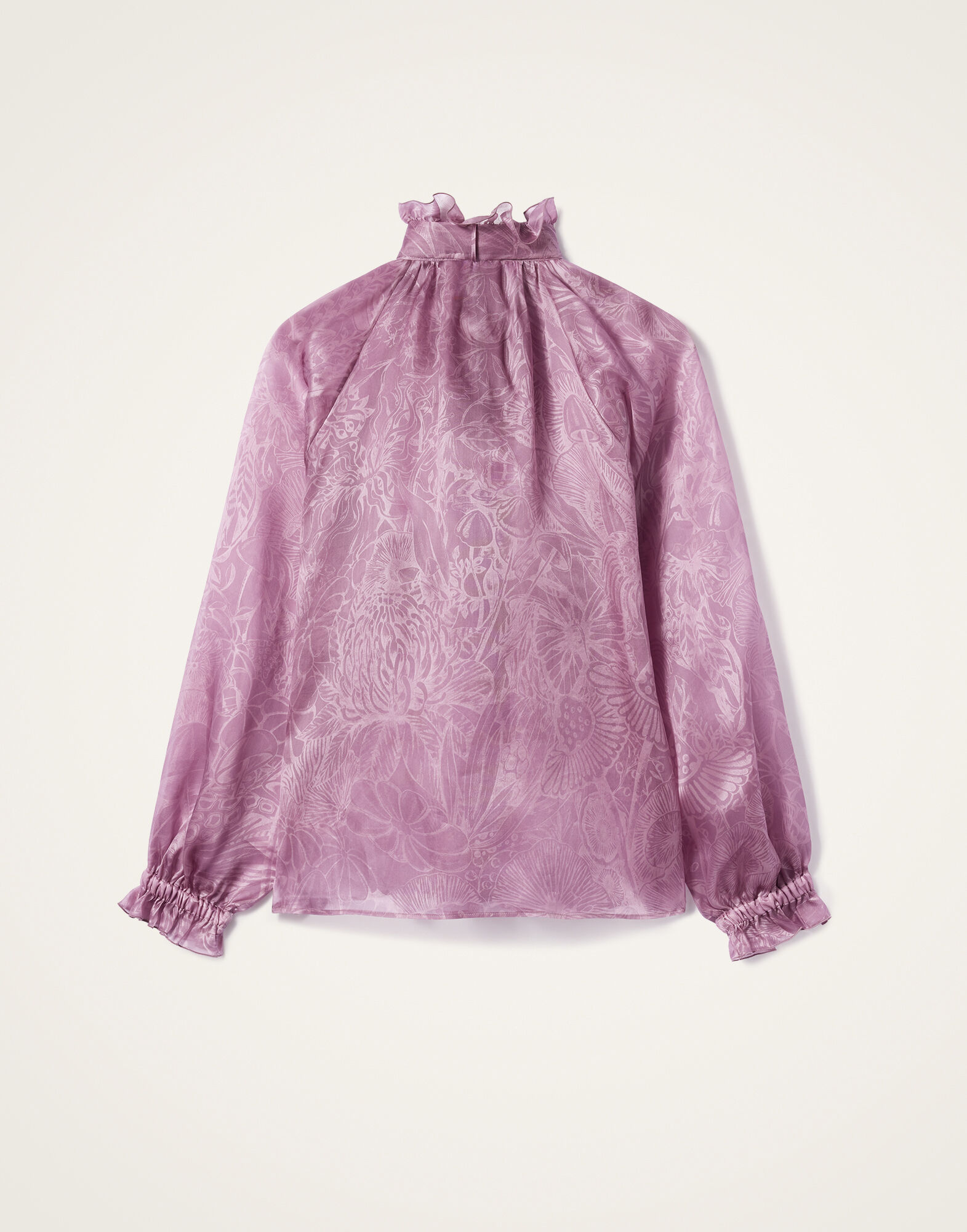 La DoubleJ Cerere Blouse Solid Dusty Pink SHI0120SIL023FNG02PI10