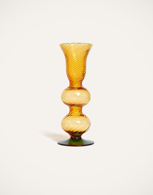 La DoubleJ Baby Bubble Candle Stick Solid Amber OTC0001MUR001SOLIDYE10
