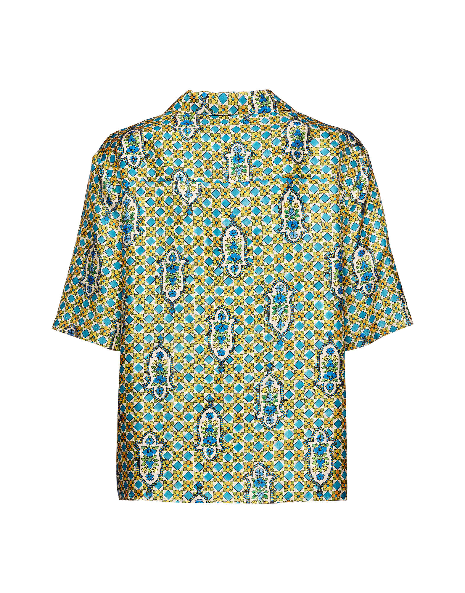 La DoubleJ Boxy Shirt Santachiara SHI0064SIL001SNT01BU08