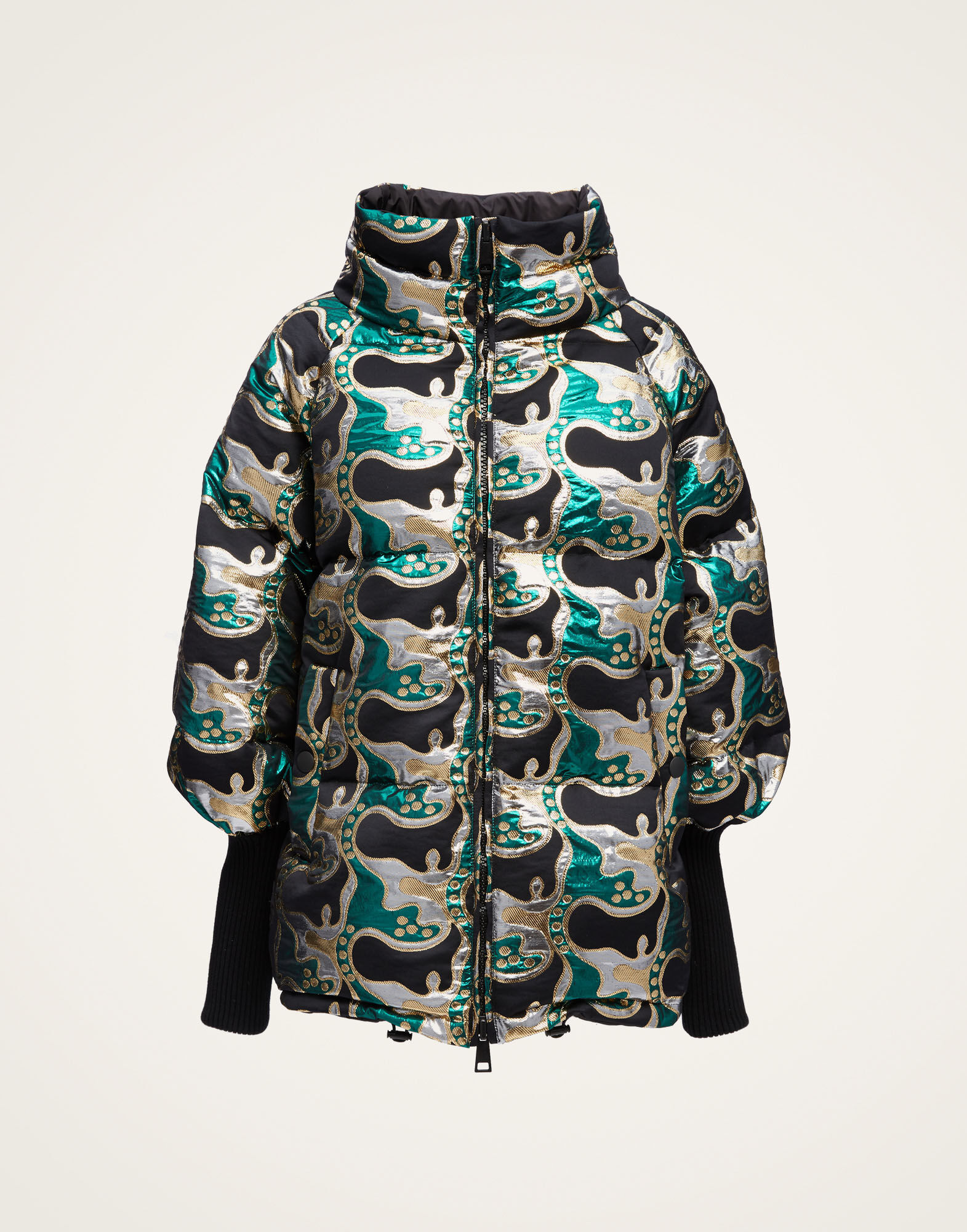 La DoubleJ Reversible St. Moritz Jacket Spritz Verde DOW0003JAC040SPR0001