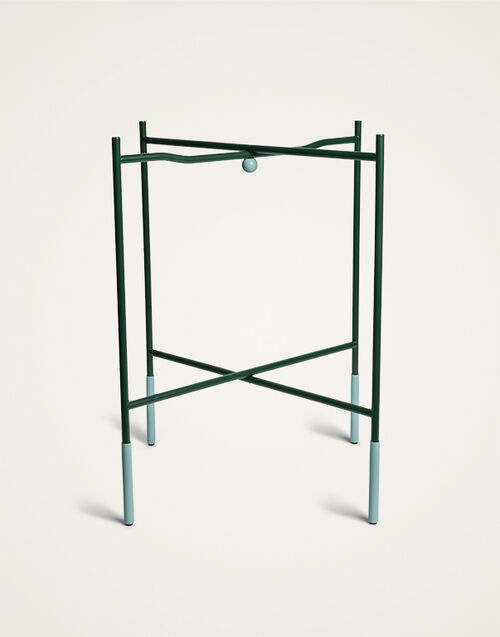 La DoubleJ Foldable Tray Stand Solid Green FTS0001MTL001SOLIDGR02